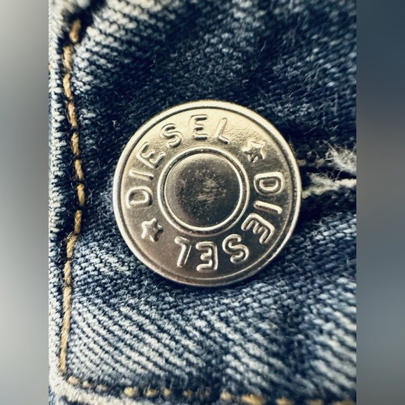 Diesel Kratt Relaxed Straight‎ Medium Wash Designer Jeans Made In Italy 36x31 - Picture 5 of 12